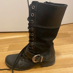 Timberland Womens Bethel Buckle Side Zip Boot